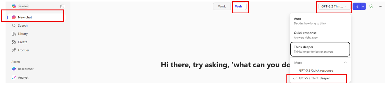 Copilot Chat in browser